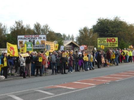 Anti-Fracking Protest, Preston New Road, 2016