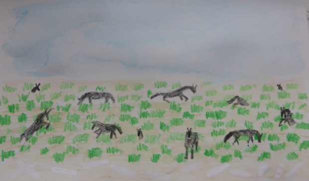 The Marsh of the Black Water Horses Large